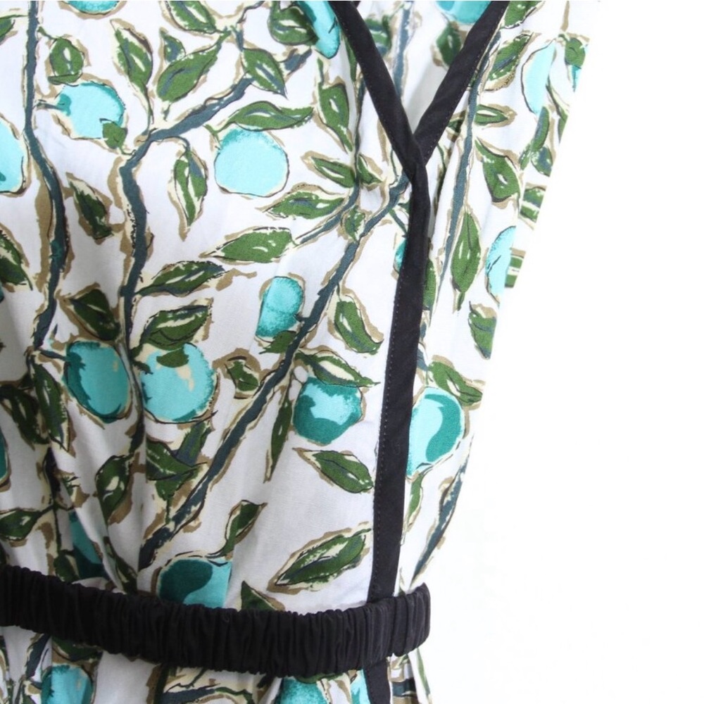 Louis Vuitton Mini Dress Cotton Belted Made in Italy Blue White Size FR 38 US 6 - Picture 9 of 15